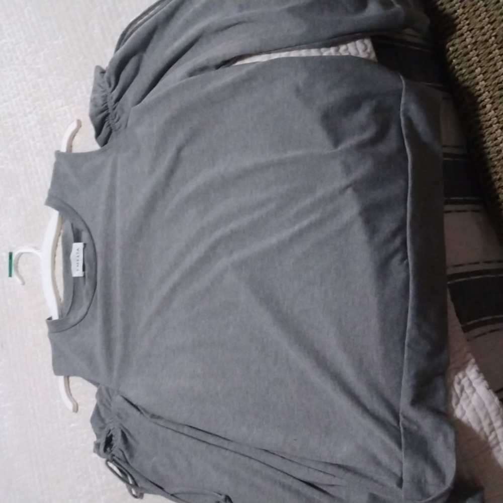 Emilia lg open shoulder long sleeve shirt
